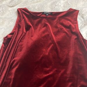 Ellen Tracey velvet top, so beautiful